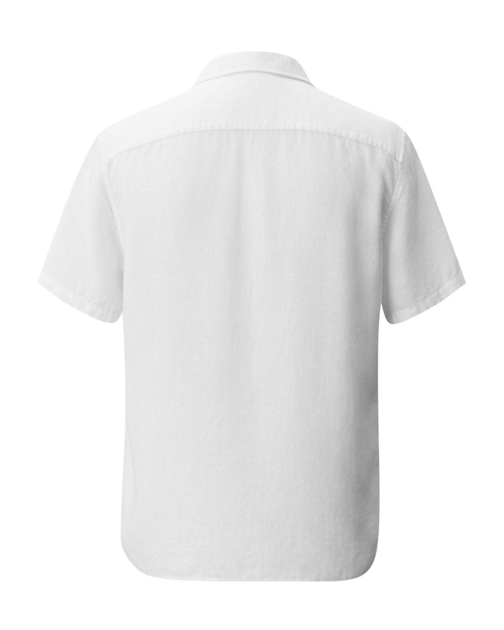 Calvin Klein White Solidcolor Shortsleeve Shirt for men
