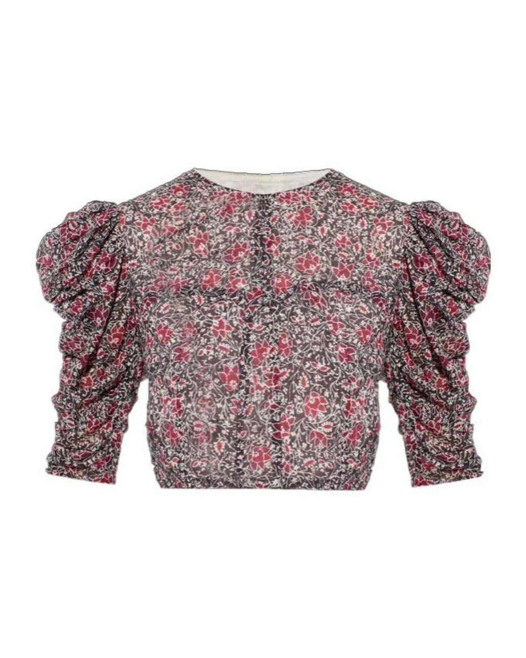 Isabel Marant Red Isabel Marant Étoile Silva Top