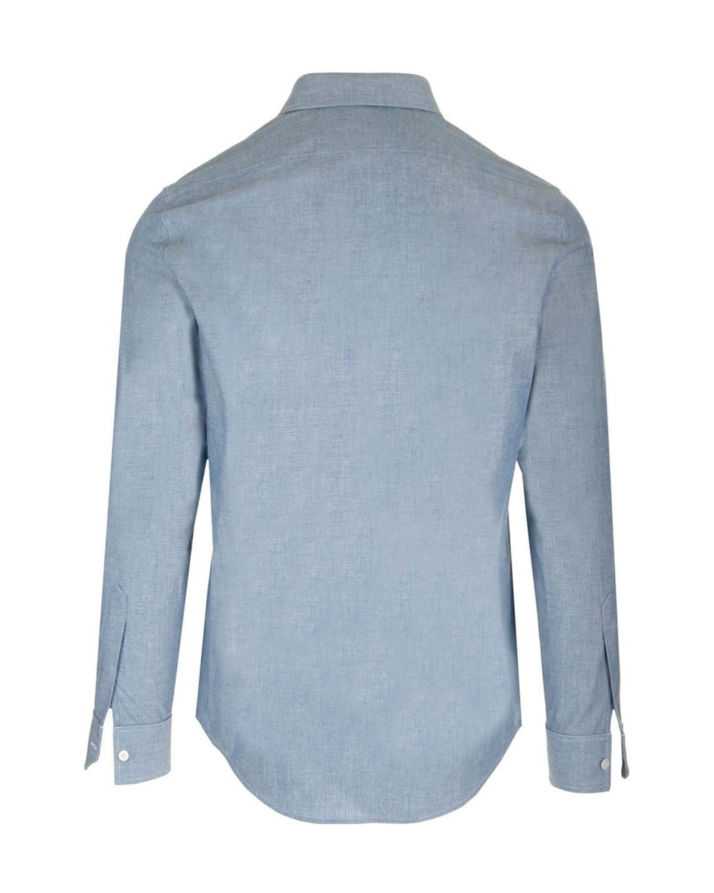Céline Blue Loose Shirt for men
