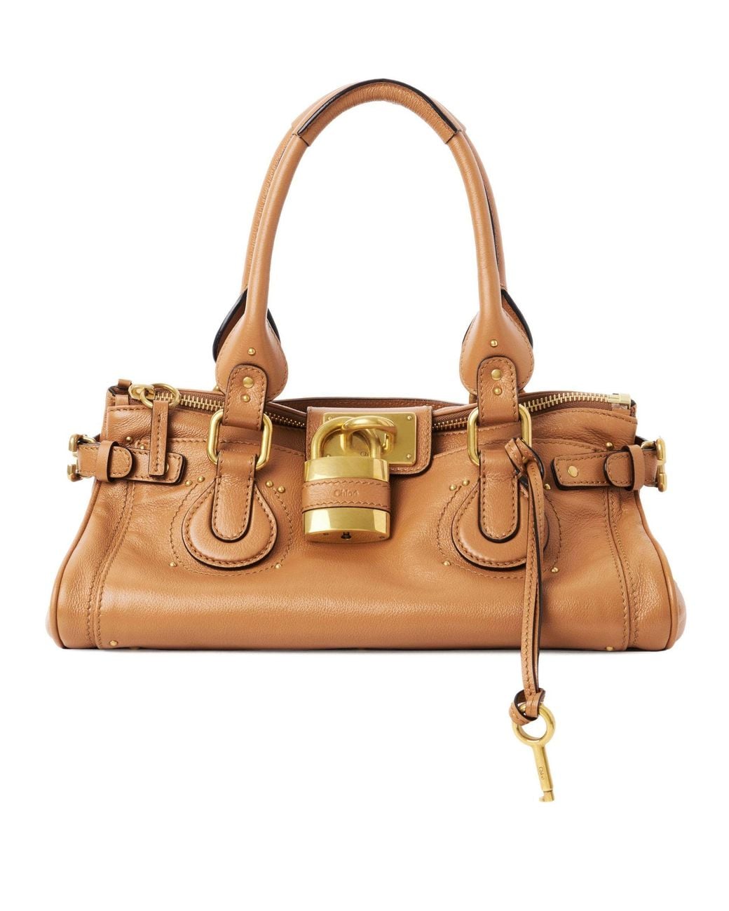 Chloé Metallic Paddington Handbag