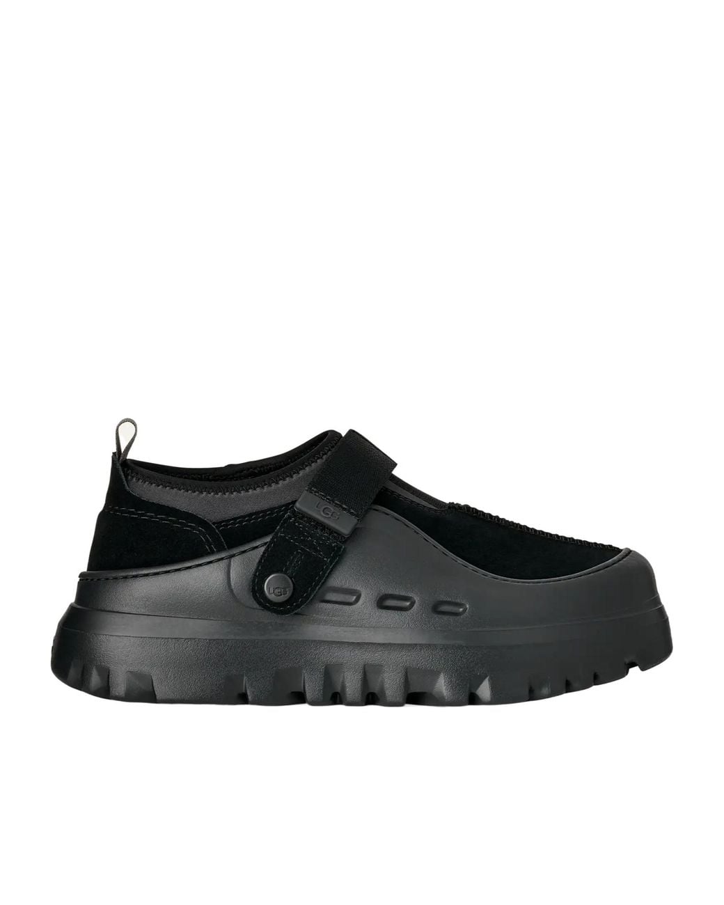 Ugg Black Peakmod Strap Platform Boots for men