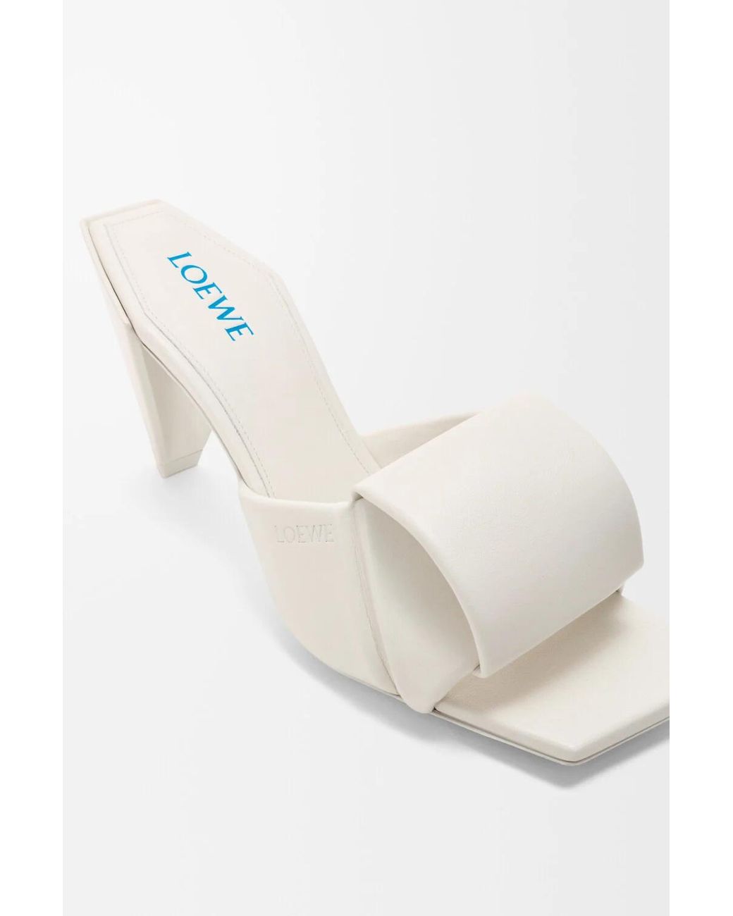 Loewe White Origami Slide