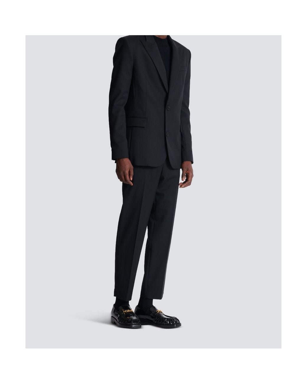 Balmain Black 2-Button Jacket for men