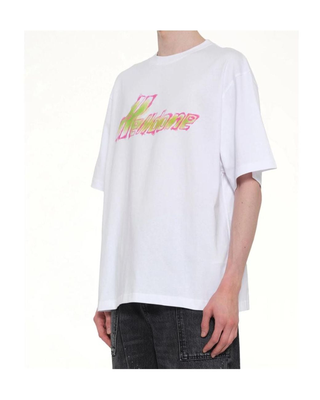 we11done White Se11Done T-Shirt for men