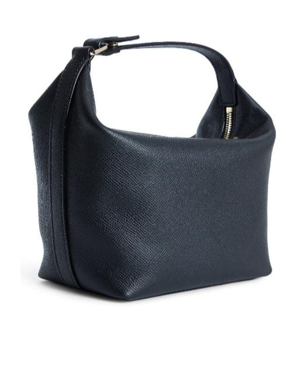 Valextra Blue Mochi Mini Handbag