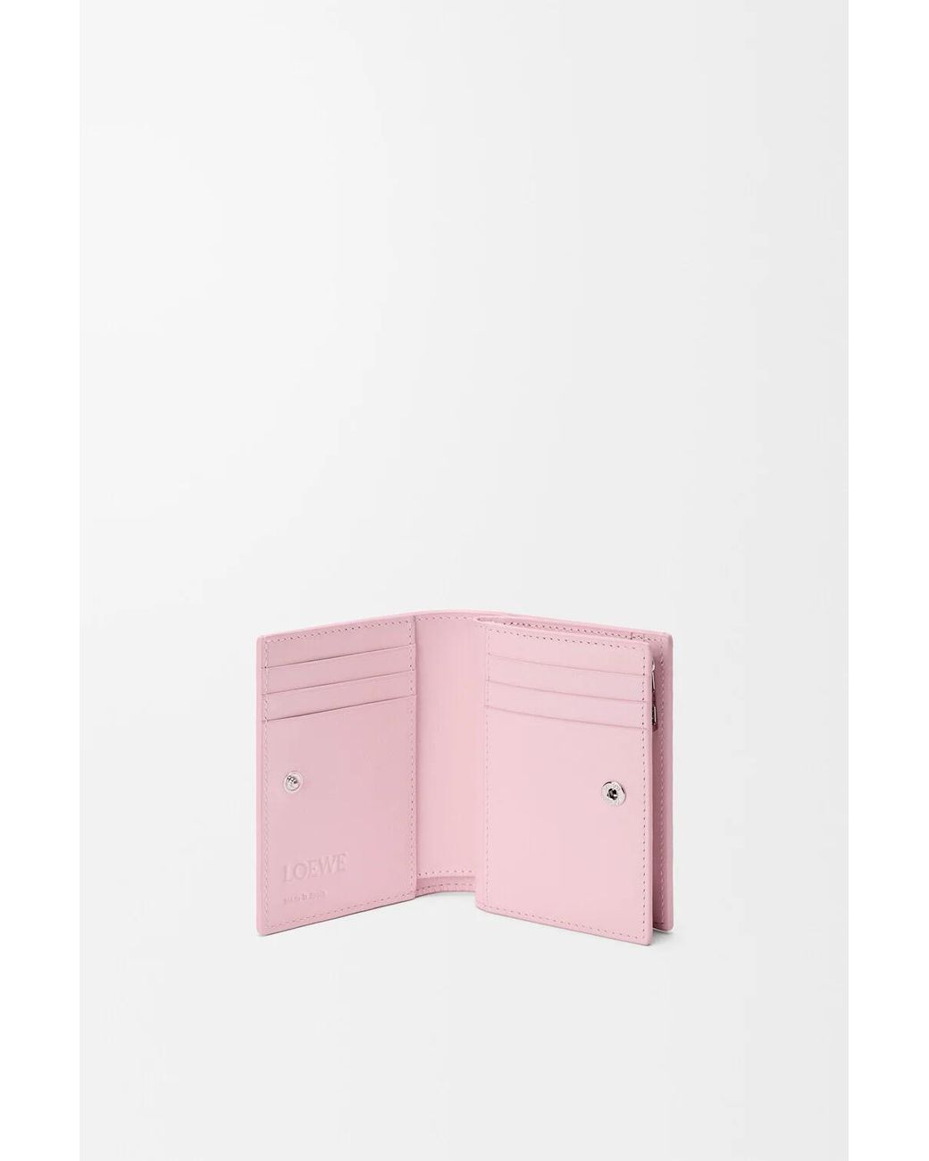 Loewe Pink Snap Wallet