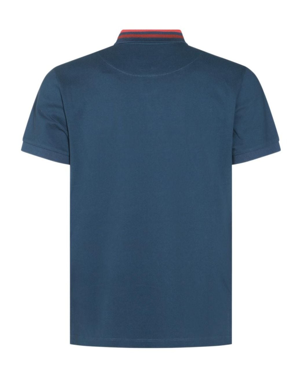 Vivienne Westwood Blue Orb Embroidered Short-Sleeved Polo Shirt for men
