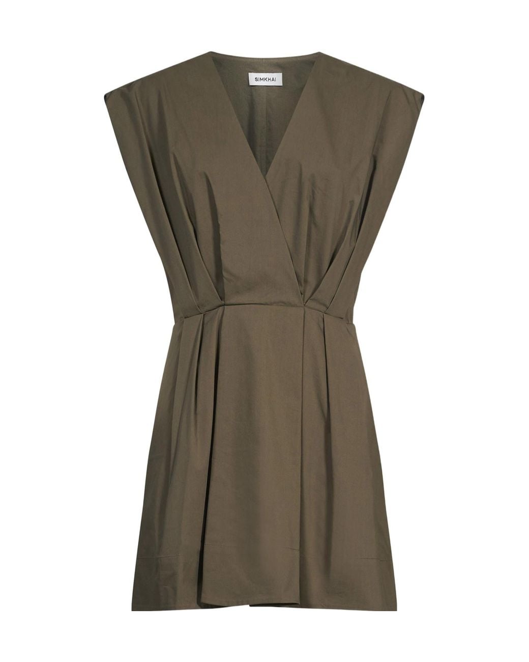 Jonathan Simkhai Green Sefi Mini Dress