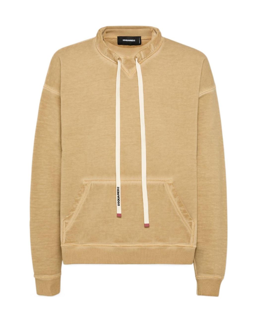 DSquared² Natural Drawstring Sweatshirt for men