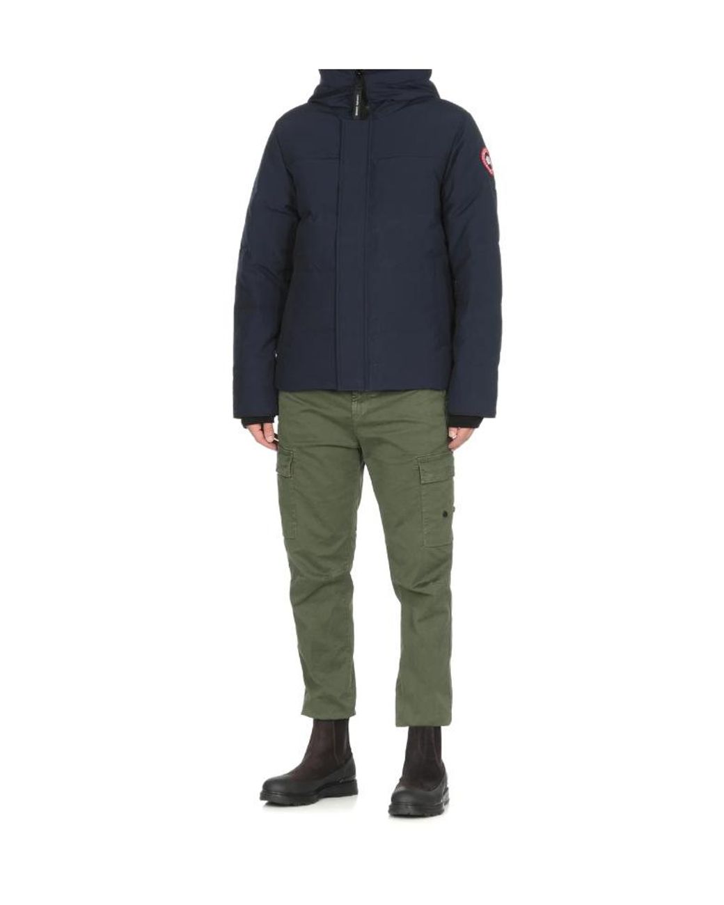 Canada Goose Blue Macmillan Hooded Parka for men