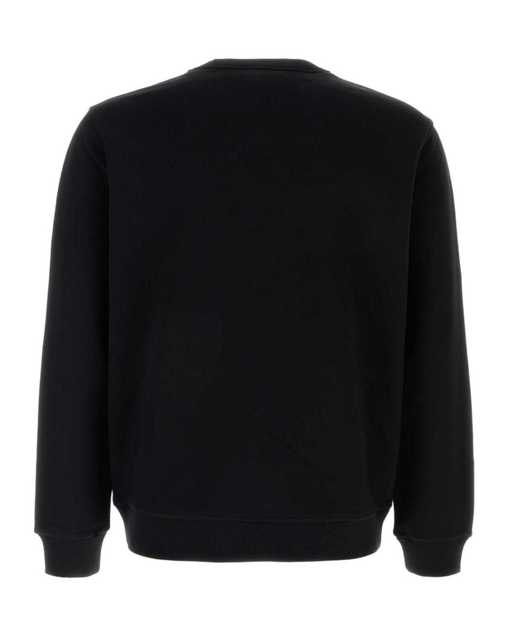 Burberry Black Logo Printed Crewneck Sweatshirt for men