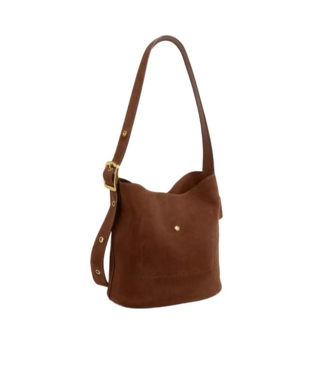 COACH Brown Bleecket Leather Bucket Bag