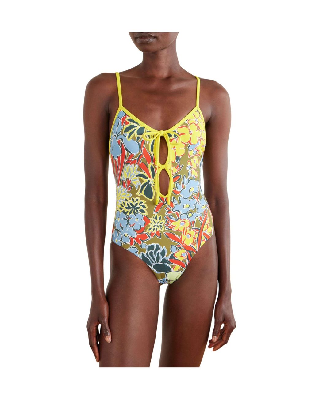 ALÉMAIS Multicolor Solstice Printed Swimsuit