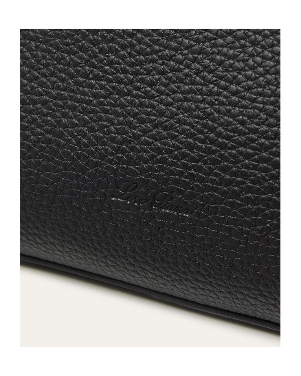 Loro Piana Black Needle Shopper