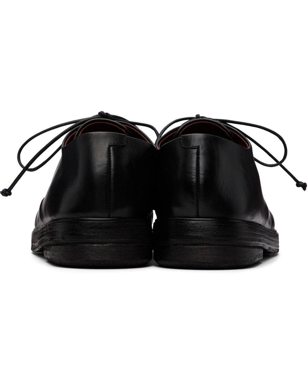 Marsèll Black Zucca Zeppa Derby Shoes for men