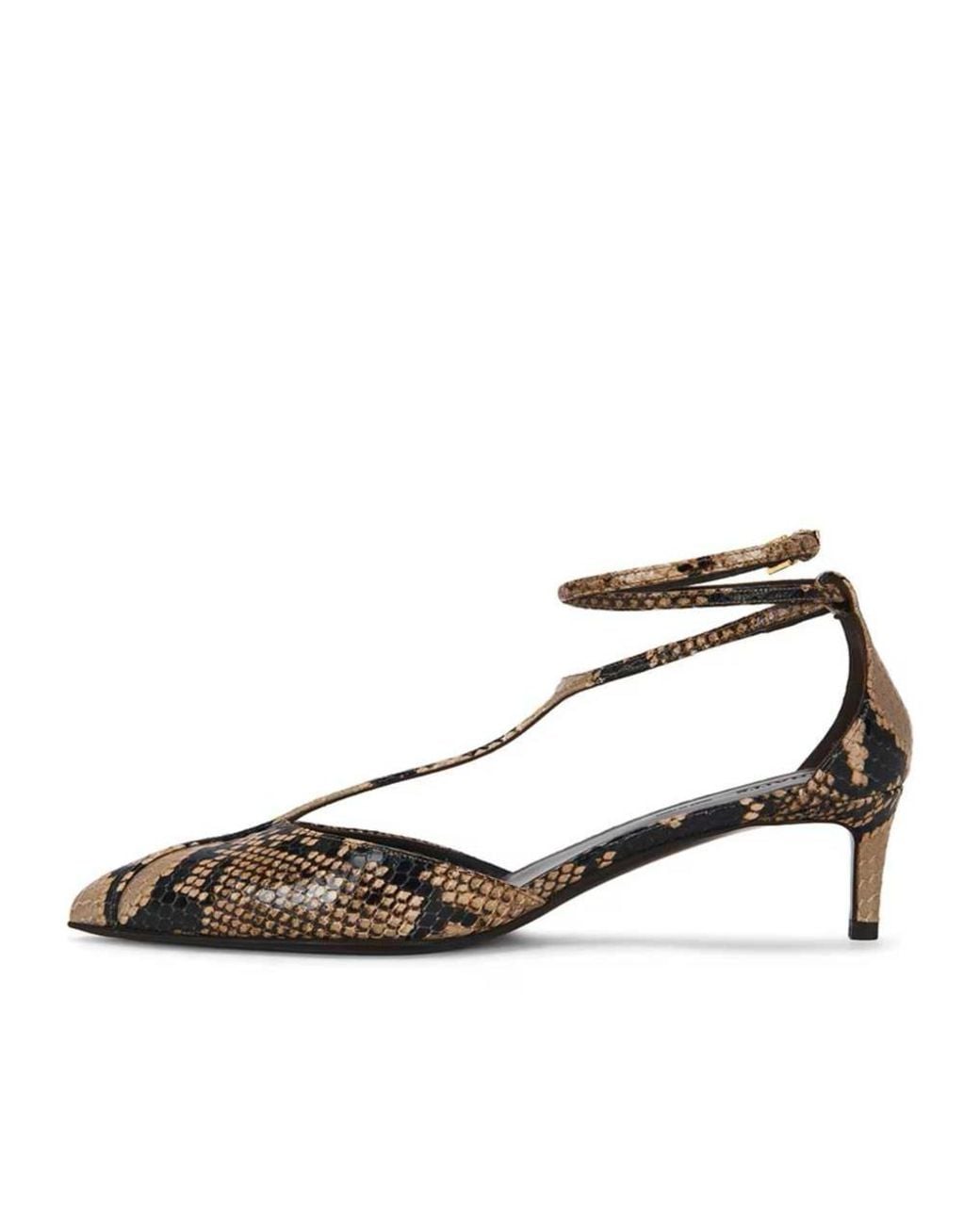 Khaite Metallic Pointed-Toe High-Heeled Sandals