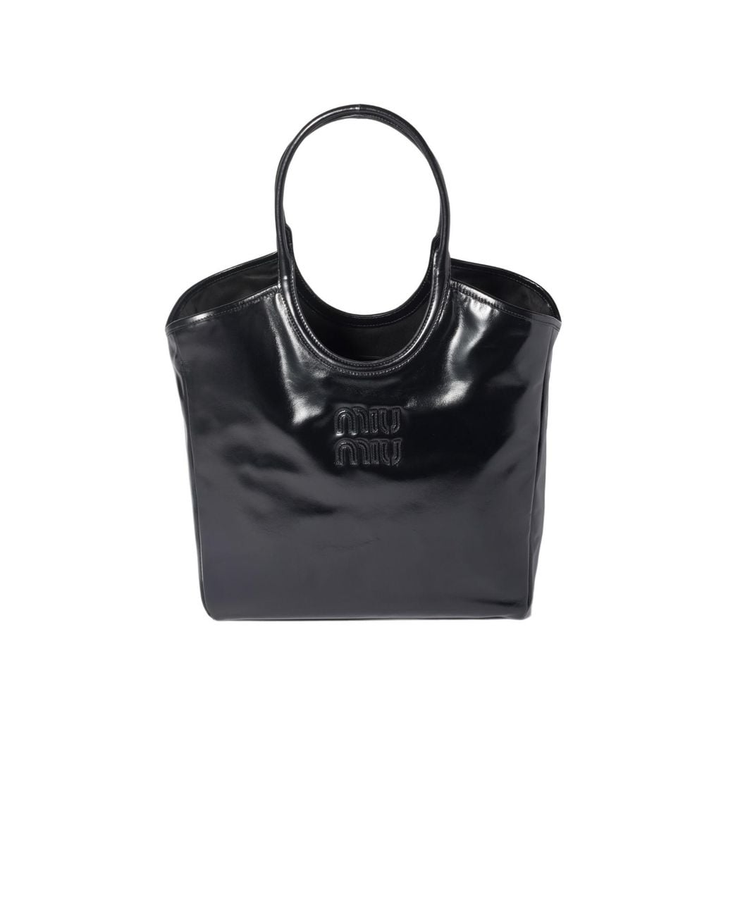 Miu Miu Black Ivy Leather Bag