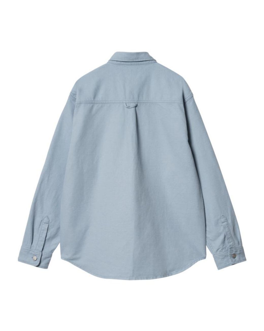 Carhartt Blue Walter Logo Patch Overshirt for men