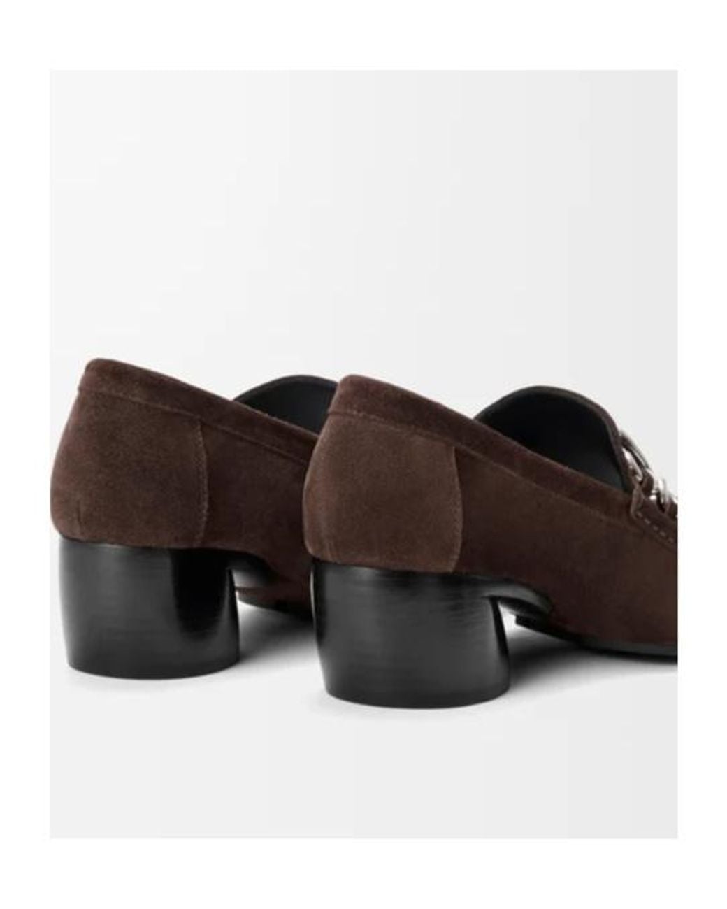 Loewe Brown Oval Double L Loafer