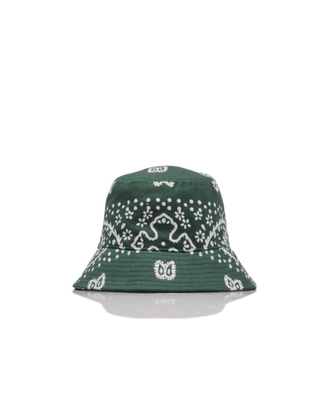 Rhude Green Patterned Fisherman's Hat for men