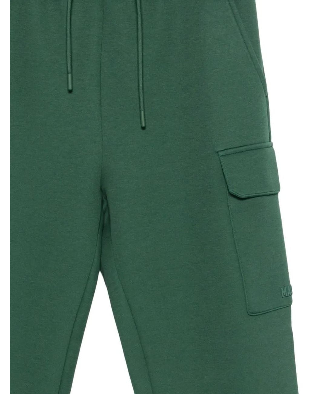 Mackage Green Cargo Jogger Sweatpants for men