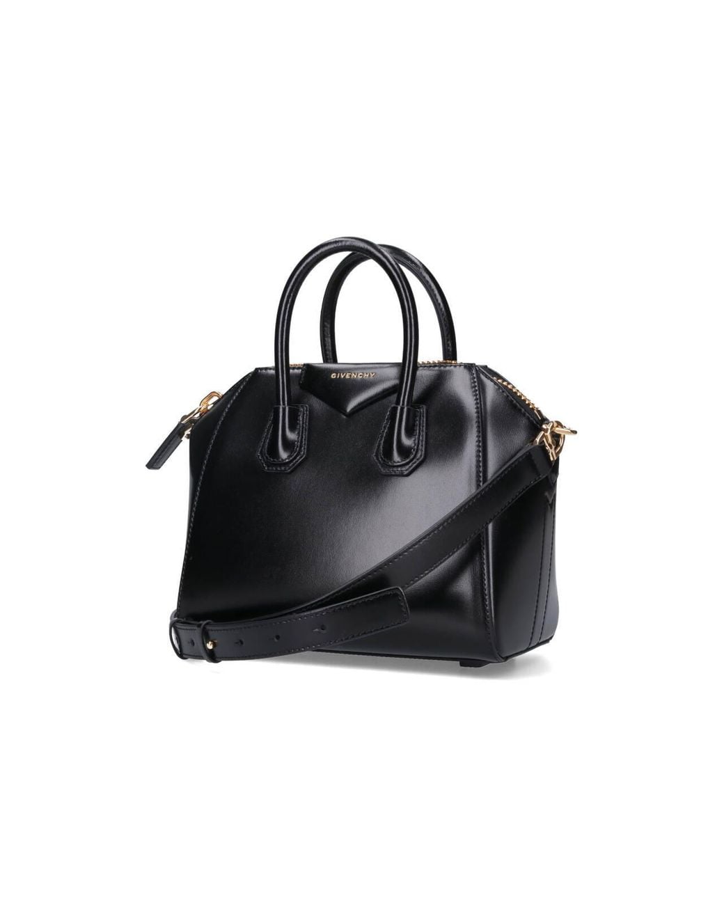 Givenchy Black Antigona Mini Top Handle Bag