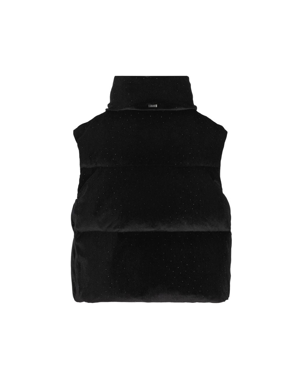 Herno Black Zip-Up Drawstring Down Jacket