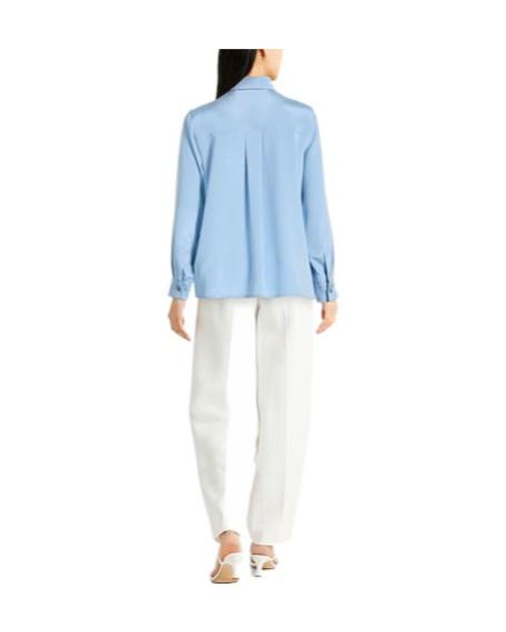 Max Mara Blue Longsleeve Shirt