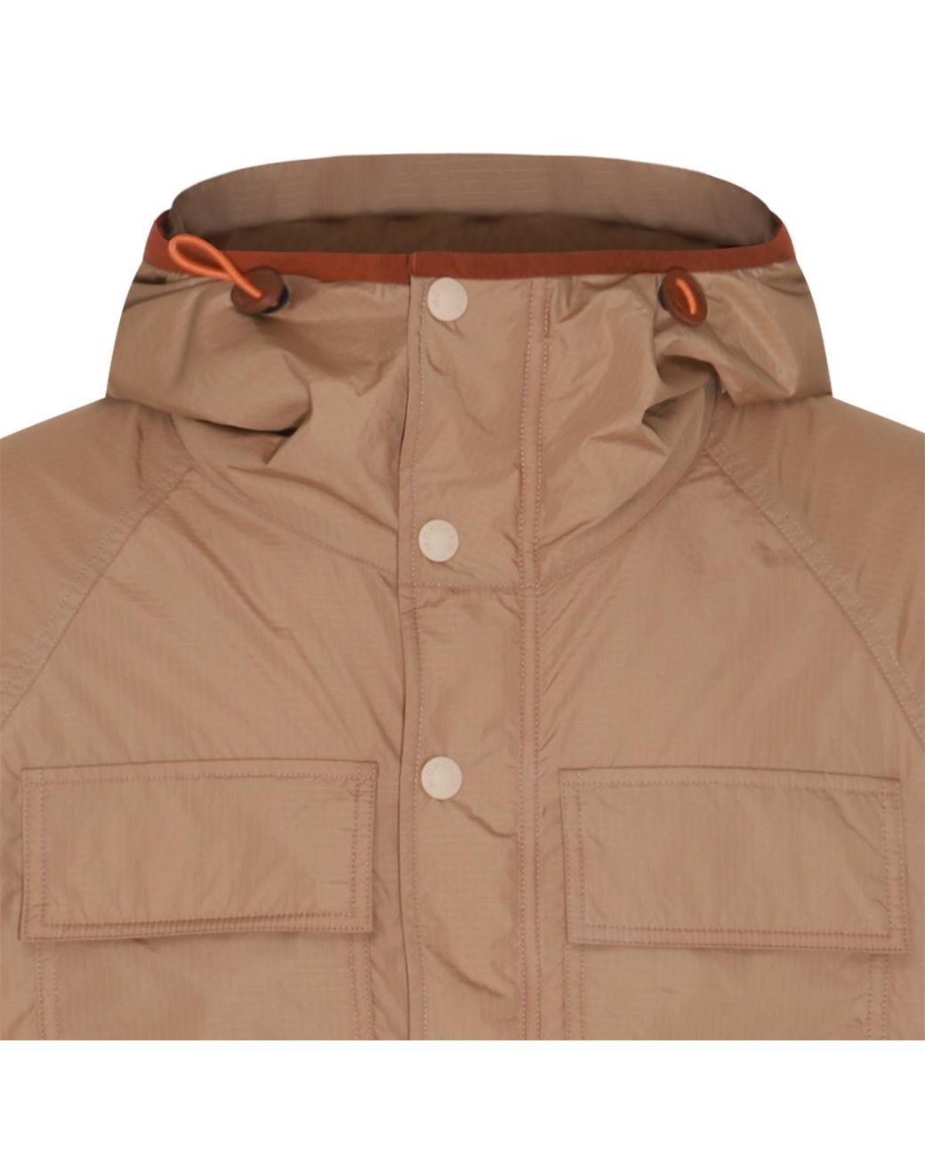 Moncler Green Grenoble Rutor Logo Patch Hooded Jacket for men