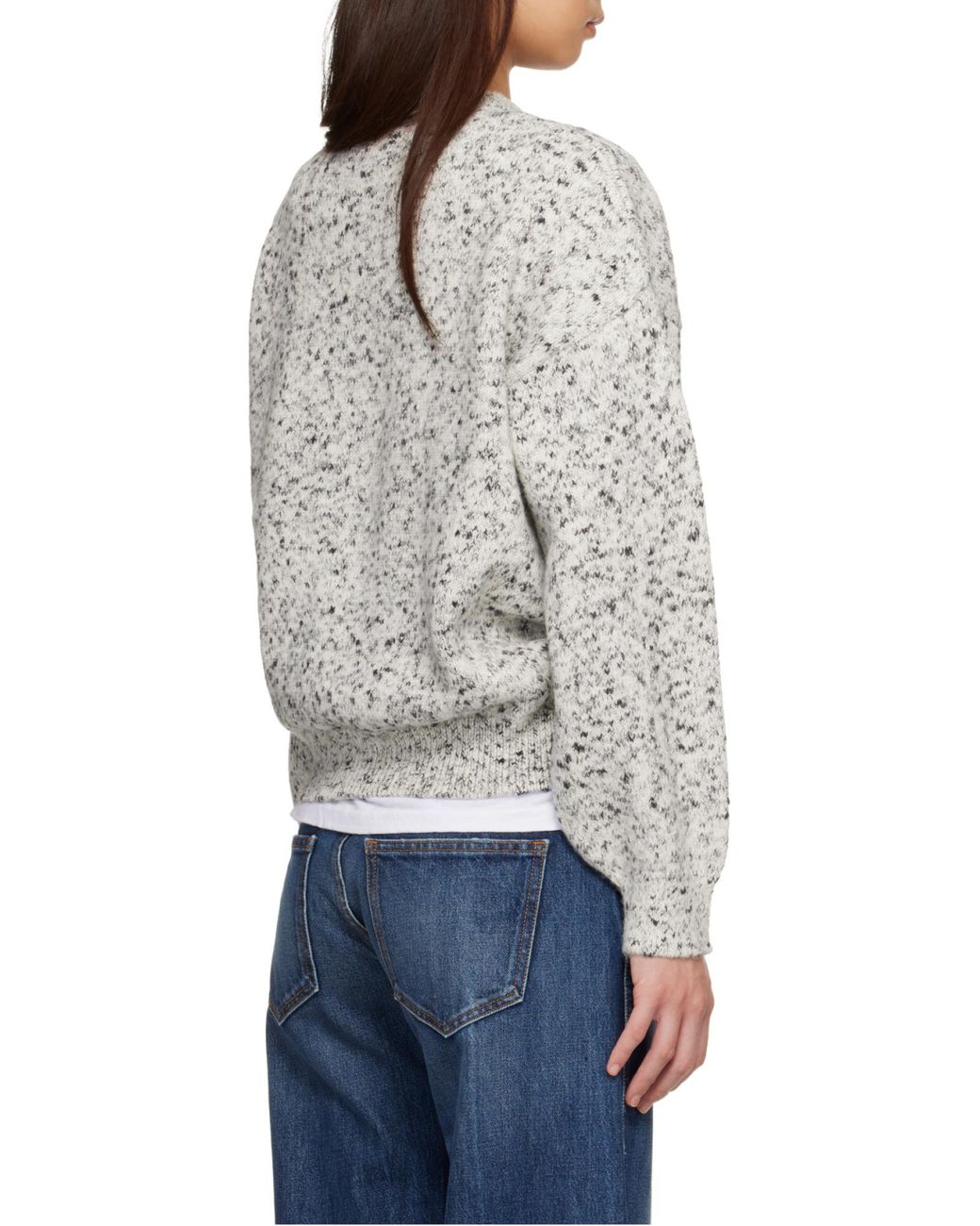 Anine Bing Gray Sydney Sweater