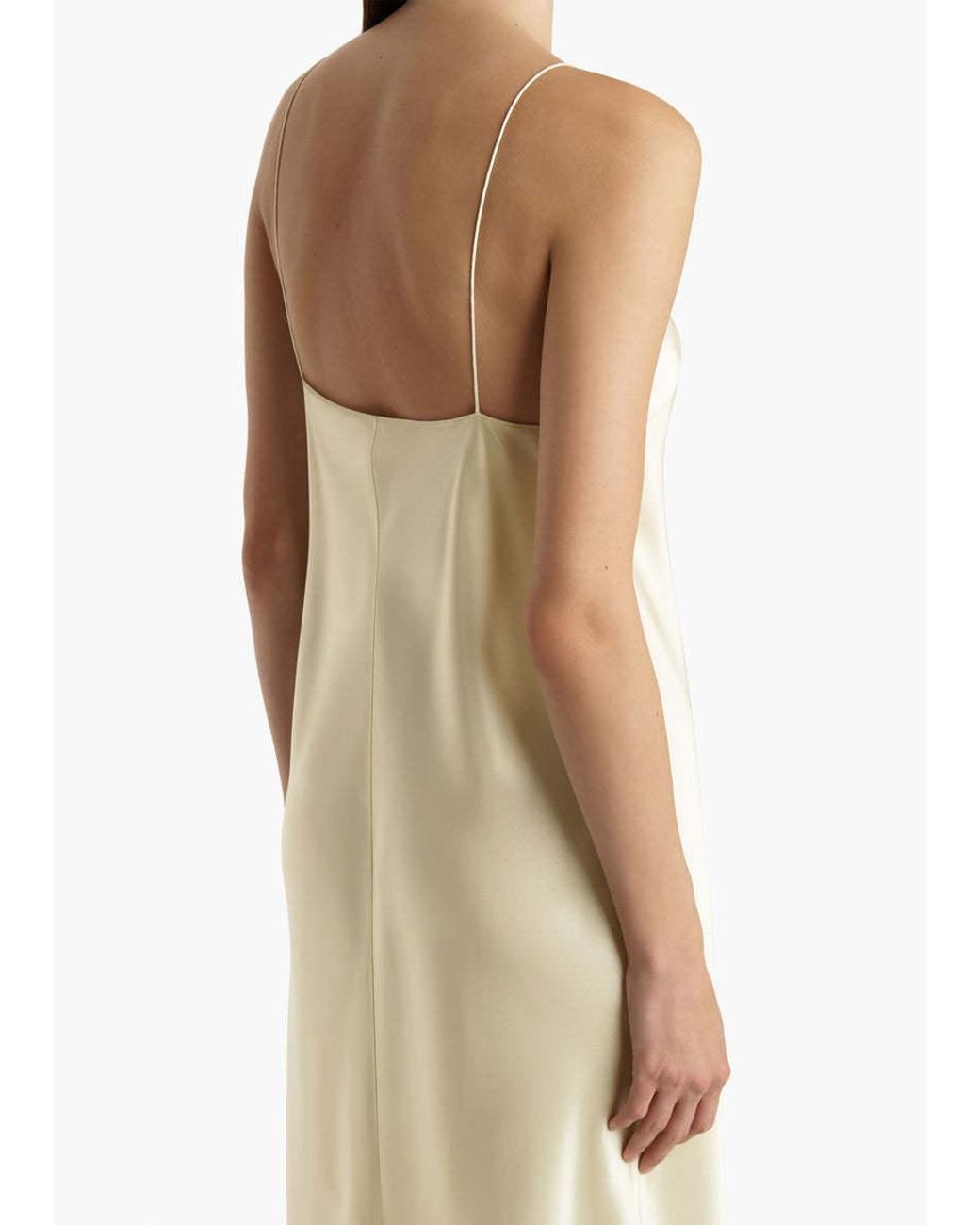 Khaite White Taja Dress