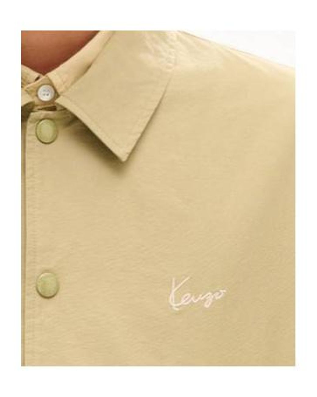 KENZO Green Signature Light Coach Jacket for men