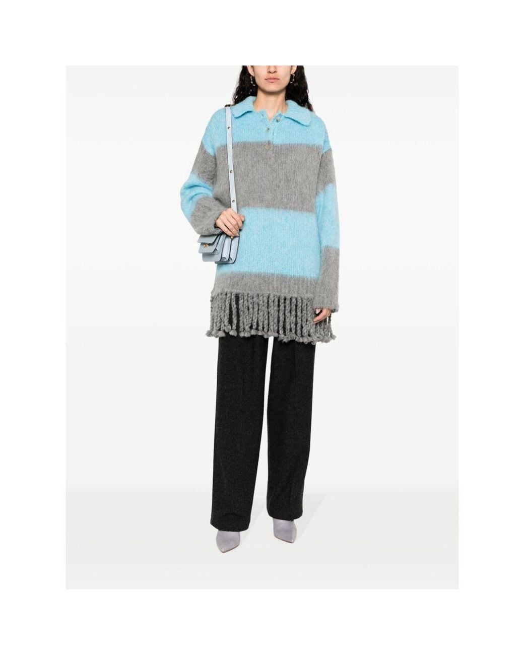 Etro Blue Knitted Dresses