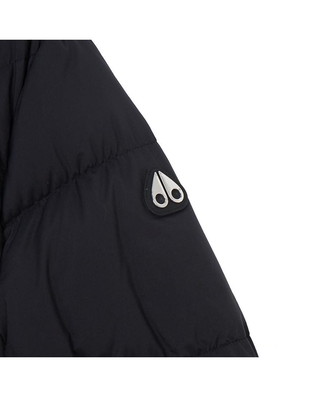 Moose Knuckles Blue Long-Sleeved Down Jacket