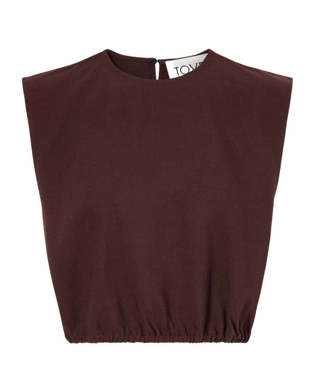 TOVE Brown Andie Shirt