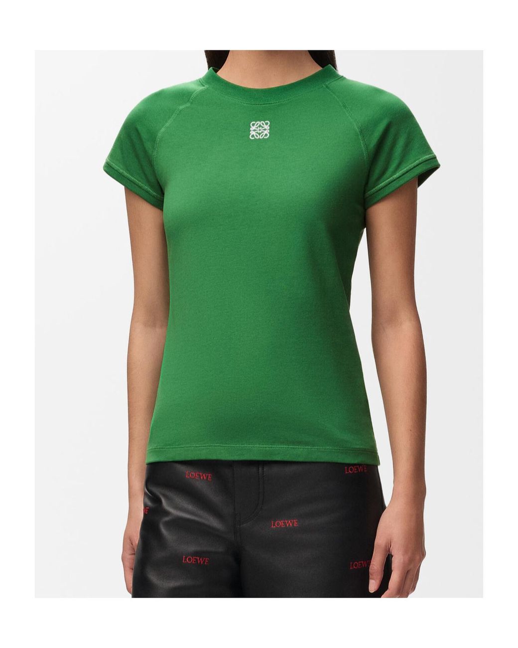 Loewe Green Small Fit T-Shirt