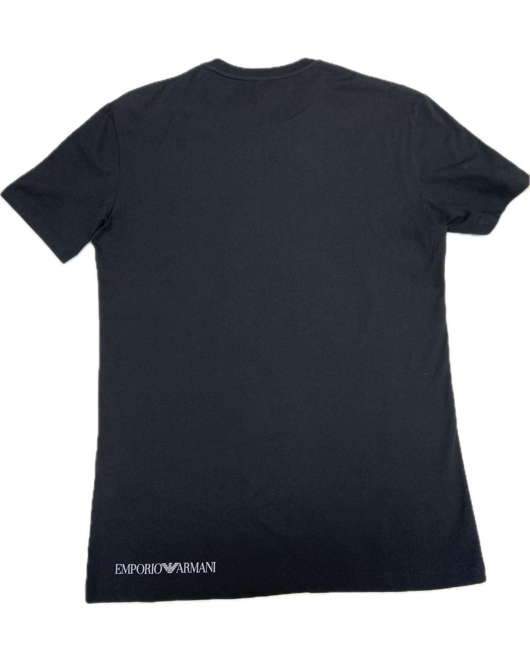 Emporio Armani Blue Short-Sleeved T-Shirt