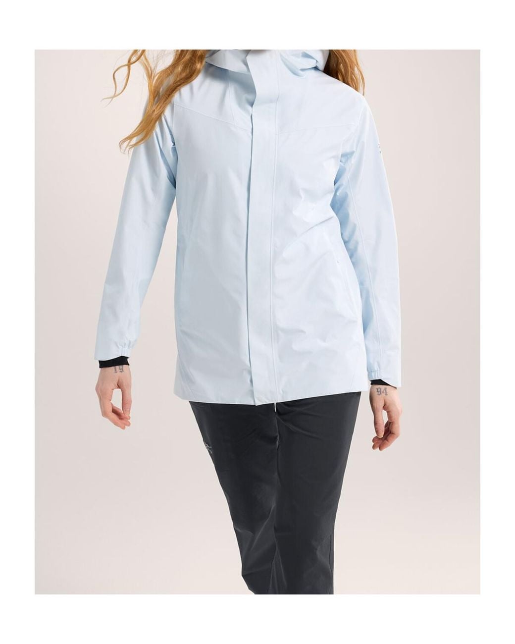 Arc'teryx Blue Solano Hoody Hooded Jacket