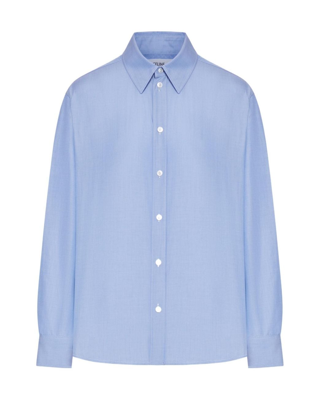 Céline Blue Relaxed Shirt