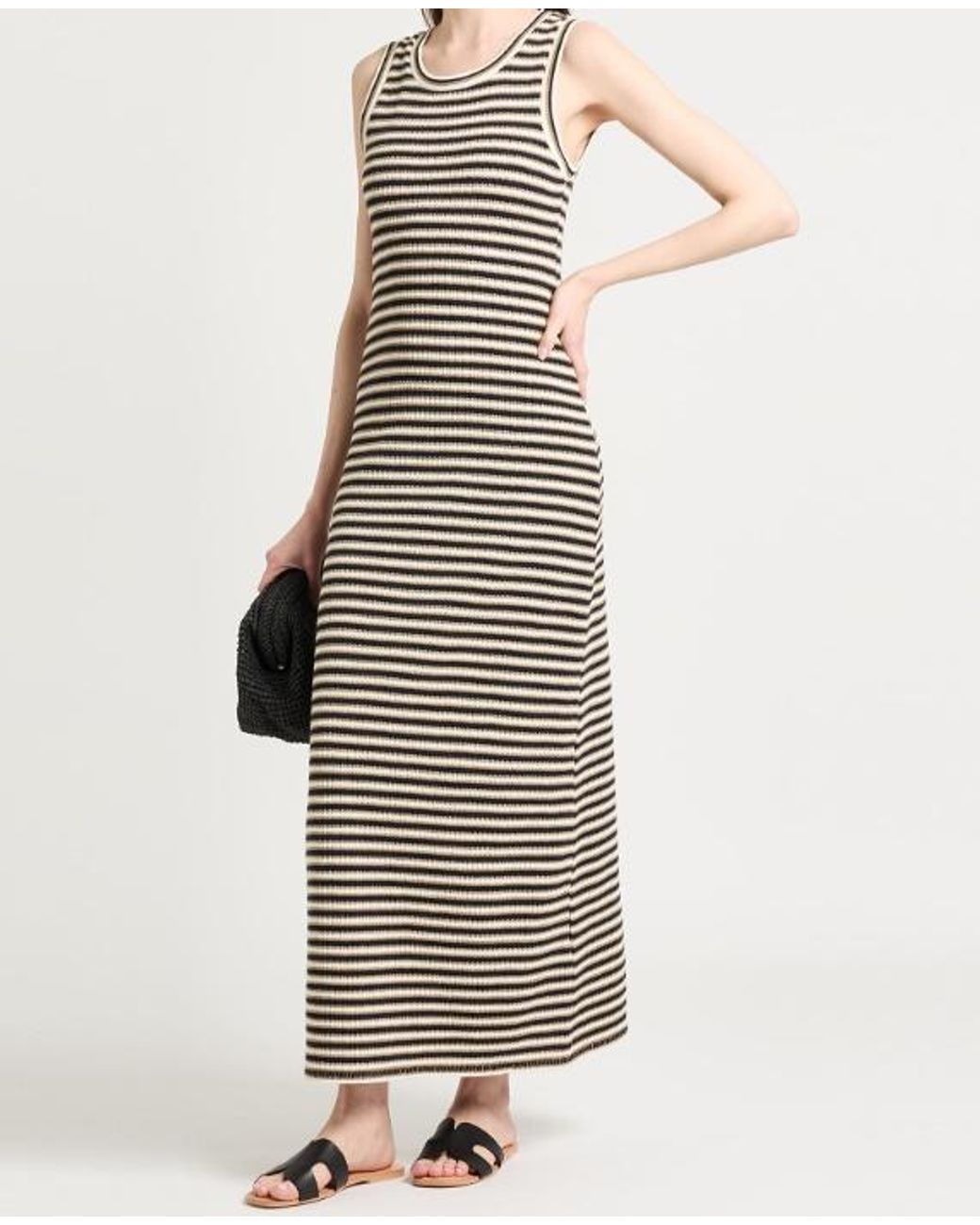 MAX&Co. White Long Dresses