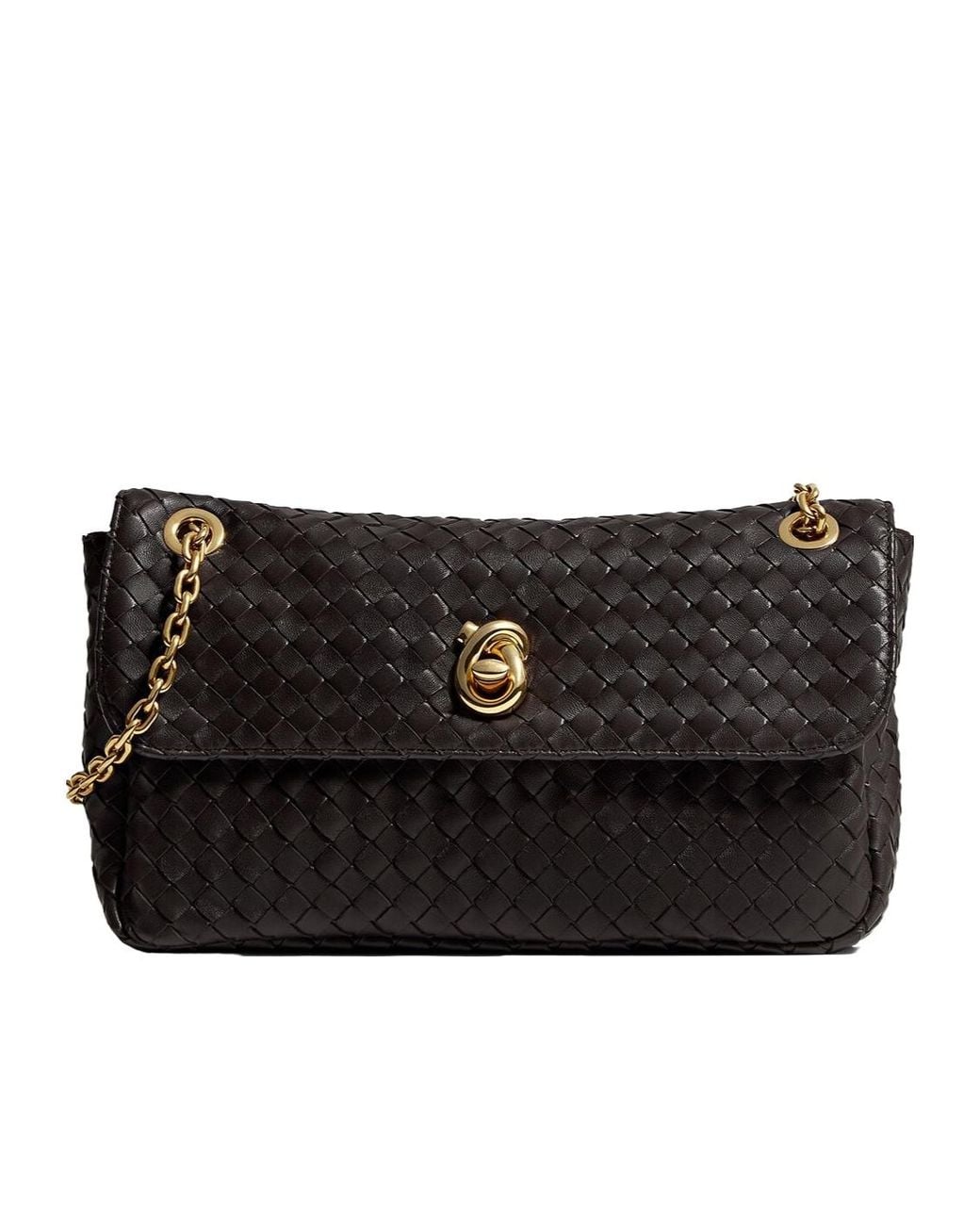 Bottega Veneta Black Madison Shoulder Bag