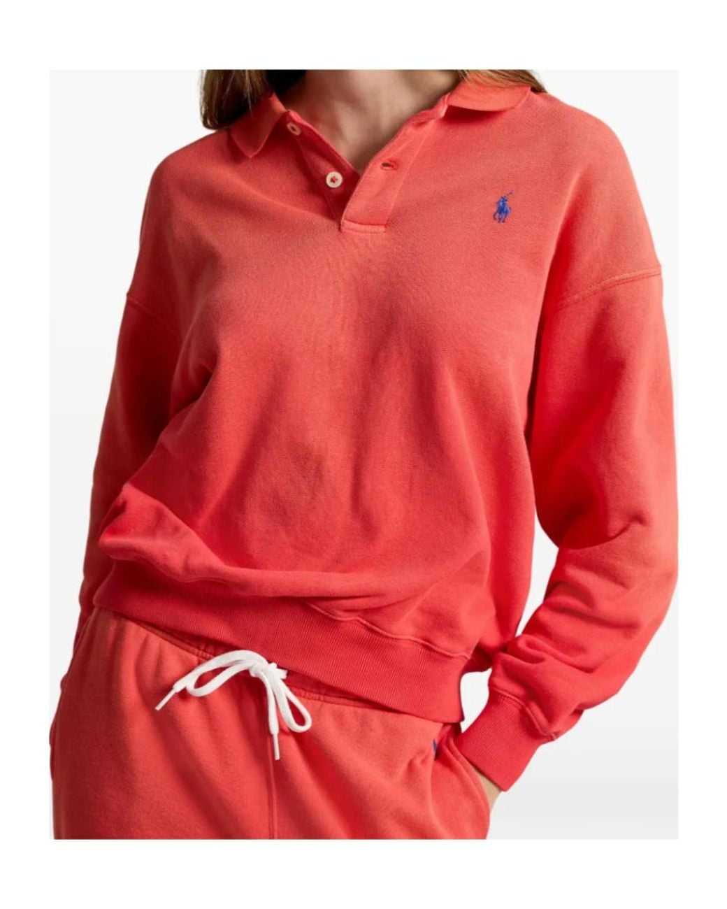 Polo Ralph Lauren Logo-Embroidered Long-Sleeve Polo Shirt