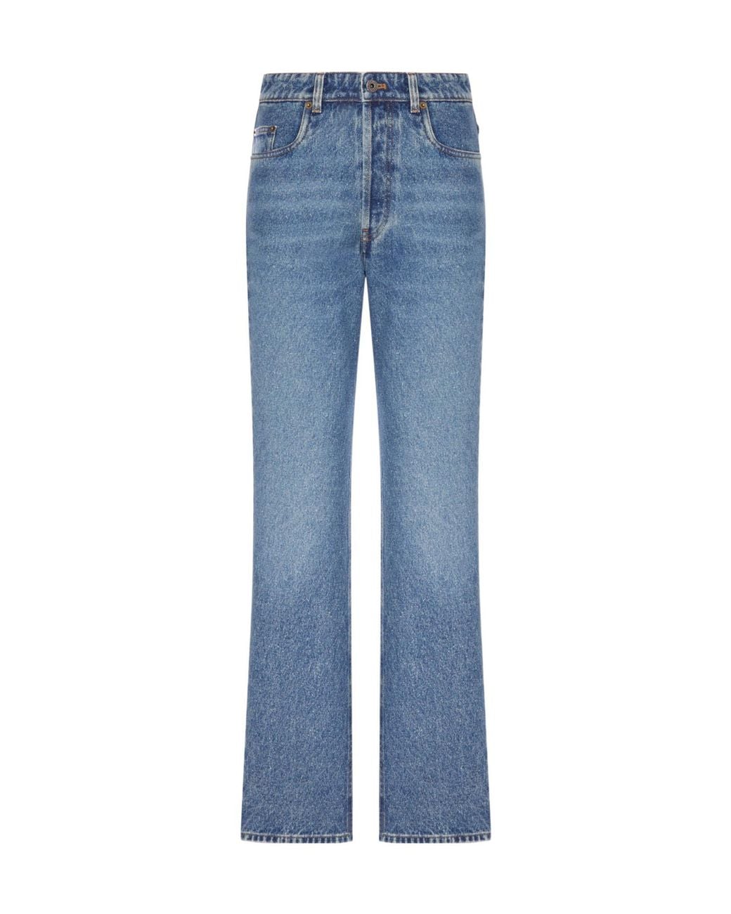Miu Miu Blue Five-Pocket Denim Jeans
