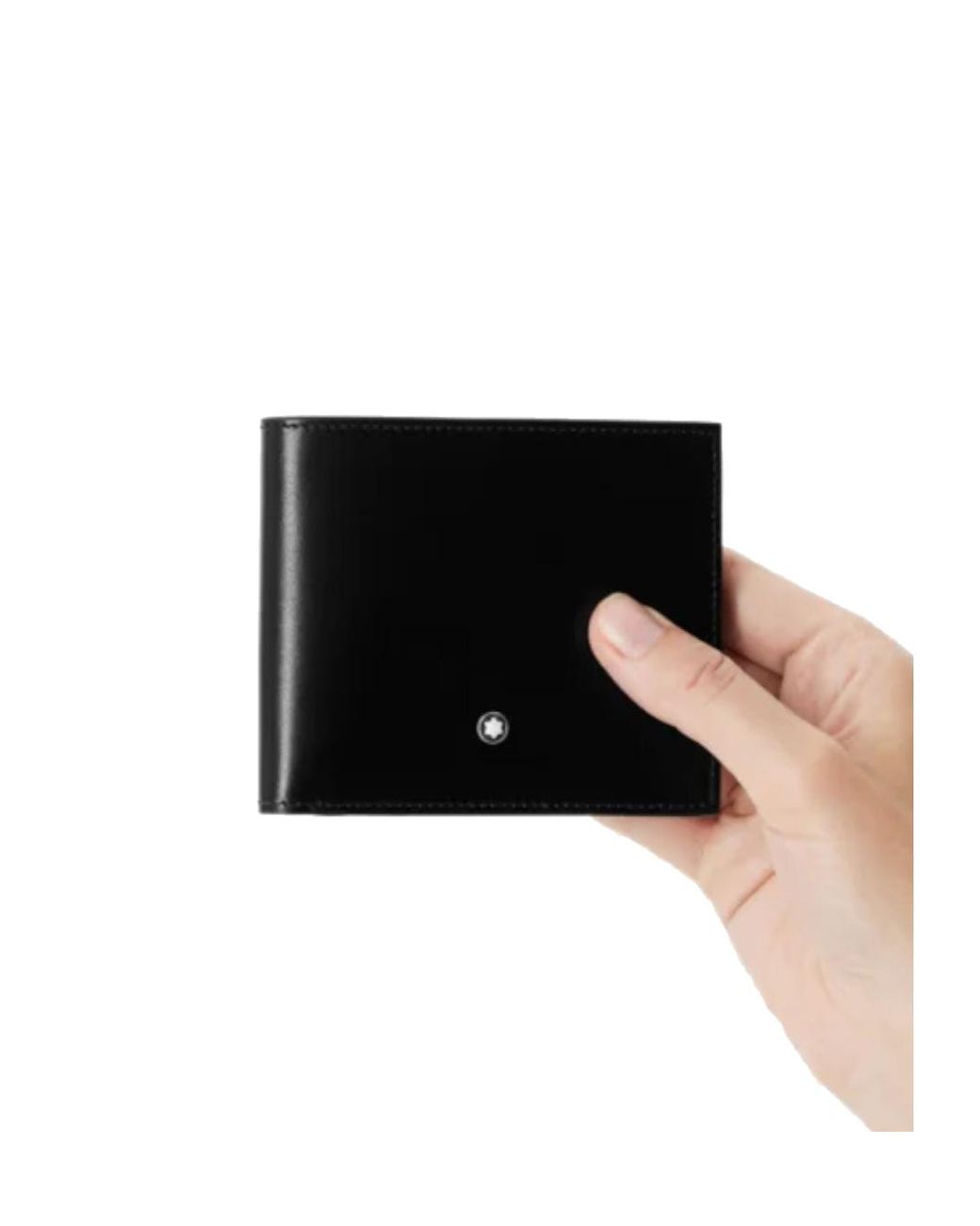 Montblanc Black Meisterstück Bifold Wallet for men