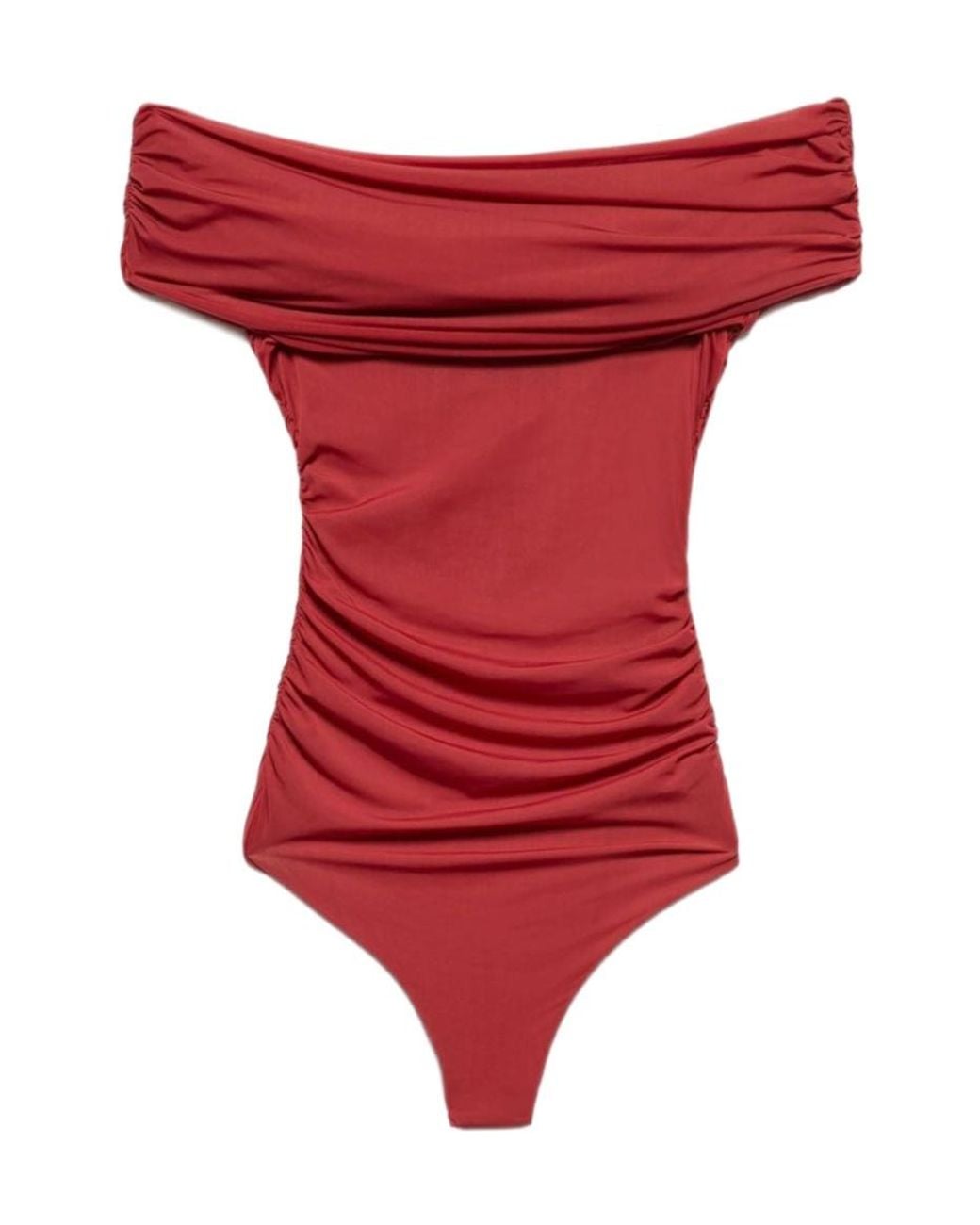 Aniye By Red Pleated Bodysuit