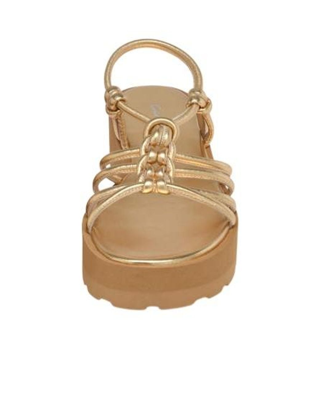 Gianvito Rossi Brown Hebe Slingback Strap Sandals