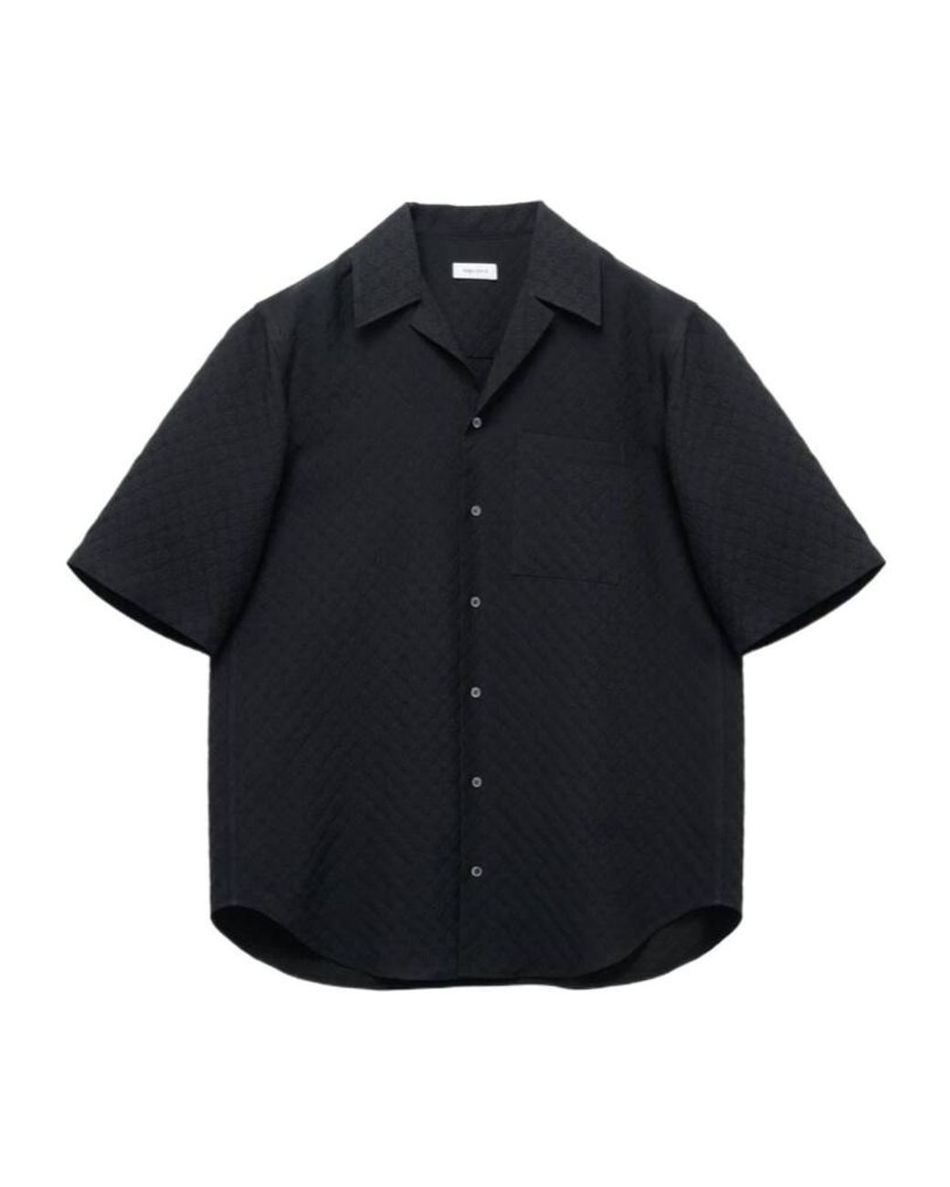 McQueen Blue Skull Jacquard Shirt for men