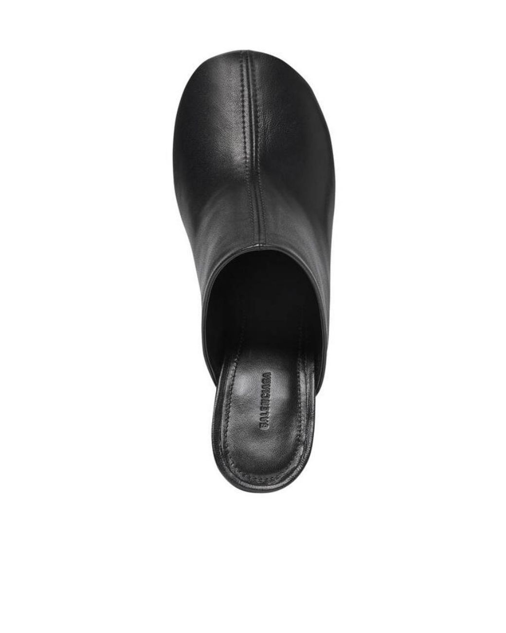 Balenciaga Black Glove Heeled Mules