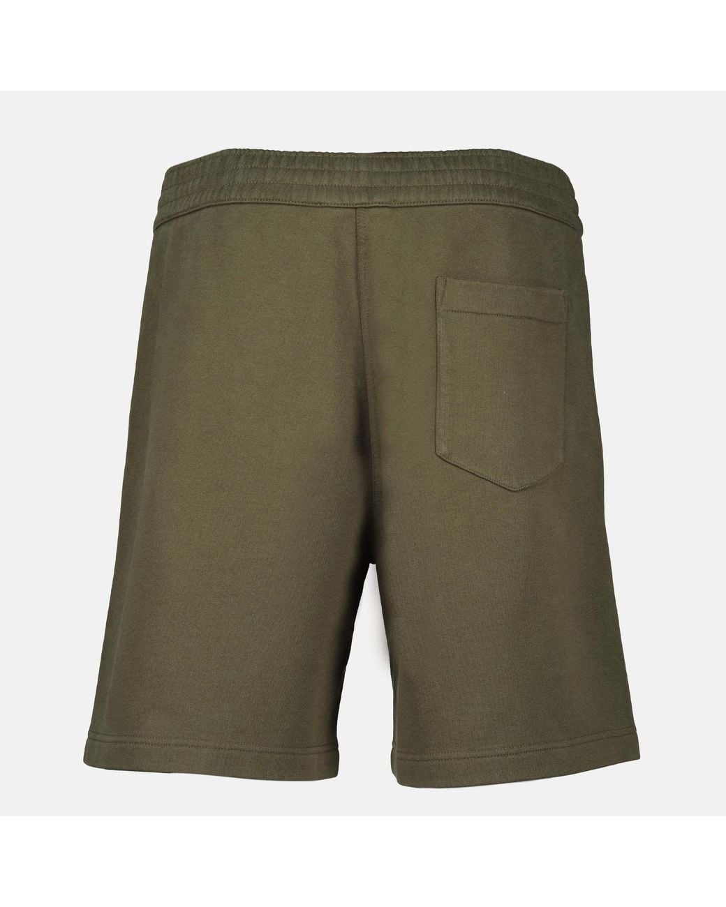 Givenchy Green Logo Printed Bermuda Shorts for men