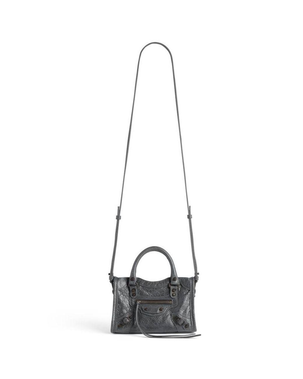 Balenciaga Black Le City Bag Nano